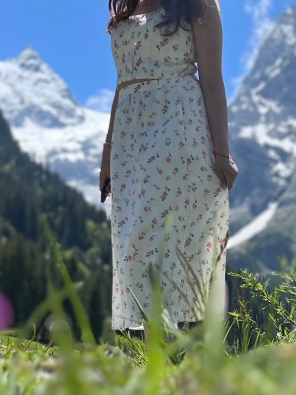 Top and skirt set
